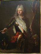 Hyacinthe Rigaud Marquis de Louville oil